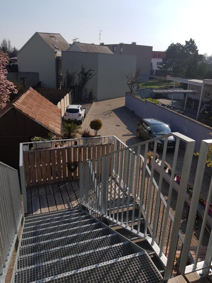 Au Gre De L'Ill 'Les Cigognes' Daire Horbourg Dış mekan fotoğraf